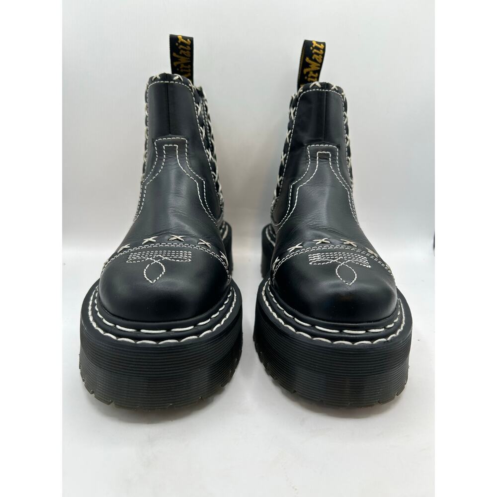 NEW DR Martens 2976 GOTHIC AMERICANA PLATFORM CHELSEA Limited Edition Quad SZ8 - Picture 10 of 10